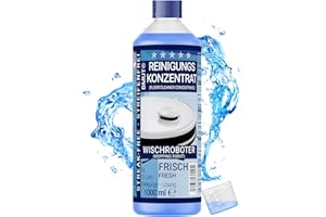 BMUT 1 x 1000 ml koncentrat do czyszczenia robota myjącego, bardzo świeży zapach, nie pozostawia smug i nie pieni się + kubek dozujący | środek do czyszczenia podłóg i wiele innych.