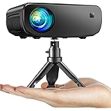Proiettore, ELEPHAS 2024 WiFi Mini Proiettore, 15000 Lux 1080P HD Proiettore portatile compatibile con iOS/Android/Tablet/HDM