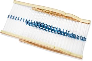 Innfeeltech 100 Pcs 1/4W 1% Toleranz 22K Ohm Metall Film Widerstand Widerstand für DIY Projekt und Experimente