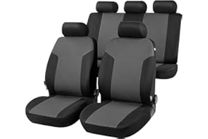 Walser coprisedili per Citroen C3 Aircross fodere auto compatibili grigio nero 2017 in poi