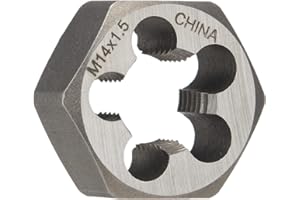 Drill America - DWTMHX14X1.5 m14 X 1.5 Carbon Steel Hex Rethreading Die, DWT Series