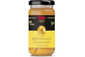 FALLER KONFITÜREN Fruchtaufstriche aus dem Schwarzwald Faller Apfel-Gelee mit Original Bourbon Vanille 330 Gramm