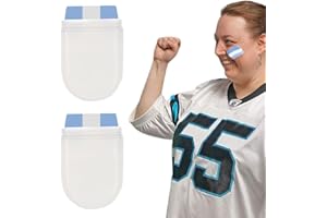 TBUQNZA 2pcs Stick Maquillage | Drapeau | Couleur tricolore | JO 2024 | Coupe du monde Rugby Foot | Accessoires Maquillage