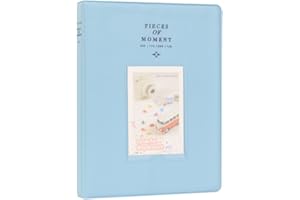 Anter 128 Tasche Mini Album fotografico Compatibile con Fujifilm Instax Mini 11 8 8+ 9 7s 25 26 50s 70 90 Scheda istantanea e nome