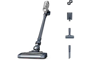 ‎ROWENTA Rowenta X-Pert 6.60 Akkustaubsauger, 100 W Leistung, 45 Min Laufzeit, kabellos & beutellos, LED-Bürstenkopf, herausnehmbarer Akku, 0,55 l Behälter, inkl. Fugendüse und Wandhalterung, grau, RH6836EO