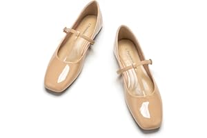 C.Paravano Scarpe Mary Jane da Donna | Ballerine da Donna con Punta Quadrata