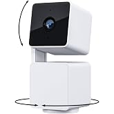 WYZE Cam Pan v3 İ&ccedil; Mekan/Dış Mekan IP65 Dereceli 1080p Pan/Tilt/Zoom Wi-Fi Akıllı Ev G&uuml;venlik Kamerası, Renkli Gece G&ouml;r&uuml;şl&uuml;, 