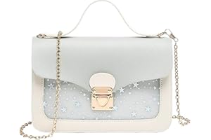 Hjkiopc Bolso bandolera para niñas, princesa, bolso para niña, a la moda, bolso de hombro, idea de regalo pequeña niña cumpleaños Navidad