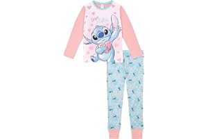 Disney Lilo and Stitch Pyjama pour fille de 5 à 15 ans