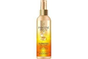 ‎PANTENE Pantene Pro-V Sunkiss Glow Haarspray 200ml, Schützt vor UVA, UVB, Salz und Chlor, Leichtes, Nährendes und Entwirrendes Spray für Starkes und Glänzendes Haar