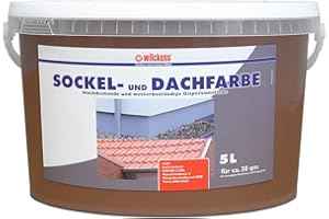 Wilckens Sockel- und Dachfarbe matt, 5 l, Havanna