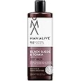 MAN ALIVE Shower Gel for men, 500ml mens body wash & face wash contains a masculine scent, Vegan, SLS Free & sulfate free formula. ideal mens grooming gifts for men (Black Suede & Tonka, Single)