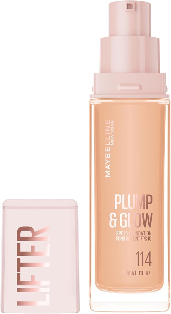 Maybelline New York Lifter Niasinamid ve Hyalüronik Asit İçeren Aydınlatan Fondöten - 114