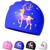 Women's Swimming Cap Silicone Non-Slip Swimming Cap &ndash; Modern Style and Waterproof
