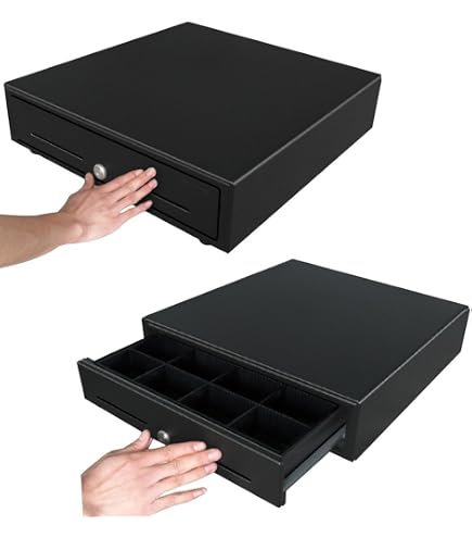 Rouleau Ticket De Caisse Star Micronics CB-2002FN, 8/4, Black 410 X 415 X 114mm, Slide-Out, CB-2002, 6-55555562, 554-207 (410 X 415 X 114mm, Slide-Out, Coins:8, Notes Tiroir Monnaie CB-2002FN 8 Pièces 4 Billets