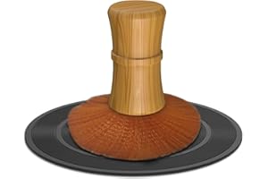 Tertullus Plattenspieler Schallplattenbürste Plattenbürste Vinyl Bürste Reinigung Reinigungsbürste Vinyl LP Schallplatten-Reinigungsset Reinigen