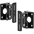TaoAcc Speaker Wall Brackets - Universal Wall Mount for Large Surround Speakers, Adjustable Angle, Heavy Duty, Holds up to 20kgs - 1 Pair