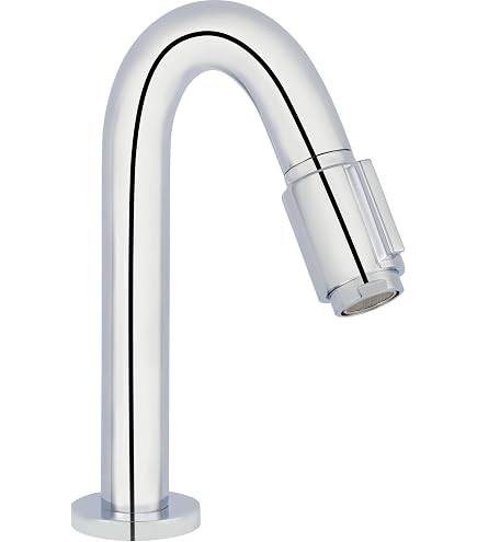Robinet D'eau Froide Hansa Nova - Chrome - Vertical - 00918101 - Saillie 170mm