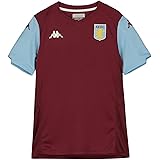 Kappa Aston Villa Junior Short Sleeve Replica Home Shirt 2019/20-6 Years