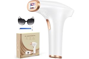 ‎HAARLOSY IPL Geräte Haarentfernung Laser für Männer, Frauen mit 3 Funktionen HR/SC/RA und 9 Energiestufen,999.900 Lichtimpulse Schmerzfreie Haarentfernung Laser für Gesicht,Achseln,Beine,Körper-Tiefes Platin