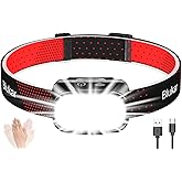 Lampada Frontale A LED Ricaricabile 2000 Lumen – Grandangolo 230°, 2 LED, IPX5 Impermeabile