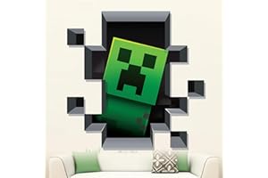 ZEILABANG KAKADI Cartoon Wandaufkleber Kinderzimmer,Videospiel Wandstikcer,Wand Fenster Wandtattoo,Cartoon Wandsticker,Kinderzimmer Schlafzimmer Wanddekoration,Wandsticker für Kinderzimmer