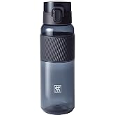 ZWILLING Beverage bottle, BPA free, water bottle for fitness, leisure and office, tritan, black, 680ml