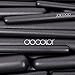 Docolor 29Pcs Makeup Brushes Set Sable Goat Pony Hair Professional Cosmetics Kit With Leather Case