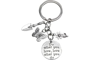 NUOBESTY Porte-Clés En Métal 2.5 Pouces Porte-Clé Fleur Créatif Et Pratique Pour Sac À Dos Clés Maison Décoration Cadeau Original