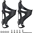 ROADNADO Carbon Bike Bottle Cages, Carbon Water Bottle Holder Bike Water Bottle Cage 22g for Road Bikes MTB Ultralight Strong suit for Kettle 72-74 mm Diameter (Classic Matte-2pcs)