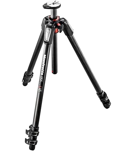 Manfrotto MT190CXPRO4 Carbon Fiber Tripod, 4-Section, for