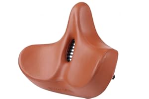 REITEAG Selle de Velo Ultra Confortable,Selle Ergonomique Velo,Selles Vélo Wide Comfort,Siège Velo Étanche Respirant, Selle VTT Absorption des Chocs