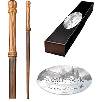 The Noble Collection – Baguette Gregory Goyle – 36 Cm – Réplique Officielle Harry Potter – Boîte Nominative Et Plaque Métal – Dès 14 Ans