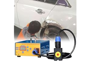 mylii Herramienta PortáTil De ReparacióN De Abolladuras Sin Pintura para Coche, MáQuina De ReparacióN De Pozos De InduccióN ElectromagnéTica Automotriz, Calentador PDR De InduccióN MagnéTica