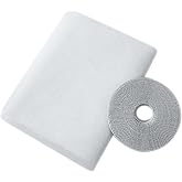Sineklik Pencere Filesi Yapışkanlı ve Ayarlanabilir (2li(75x125))