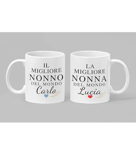 Tazza Mug Divertente Per Nonno - 'Se Nonno Non Può Aggiustarlo, Nessuno Può Farlo' - Tazza In Ceramica 10x8 Cm, Idea Regalo Personalizzabile