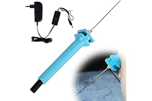 LEIKURVO Coupe-mousse électrique - 10 cm - 100-240 V - 30 W - Convient pour les bords coupés et la coupe thermique - Stylo de gravure - Prise européenne - Outil de bricolage