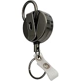 Spelt Metal Yoyo Stainless Steel Wire Check Drop Protection Anti-theft Roller Wrapped Keychain Black