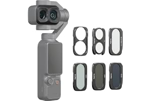SMALLRIG ND 16 ND64 ND256 & CPL & Black Mist Filter for DJI Osmo Pocket 4P