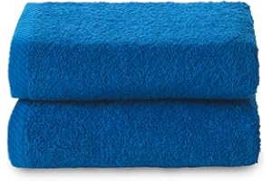 Top Towel - Plus - Lot de 2 Serviettes de Bidet - Serviettes de Bain - Petites Serviettes - 100% Coton - 400 g/m² - Dimensions 30 x 50 cm - Azuline