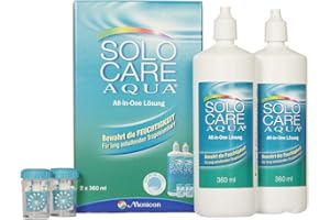 MENICON SOLO CARE AQUA, 2 X 360 ML