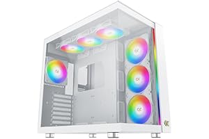 Boitier PC Moyen Tour Xigmatek Aqua Ultra AIR Arctic (Blanc)