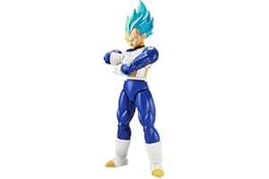 BANDAI Figurine - DBZ - Figure Rise A Monter - Super Saiyan God Vegeta Figurine, Multicolore, 15 cm