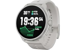 SUUNTO Race 2 Montre de Sport Homme Femme, Tracker d'Activités GPS Running, Bi-Band GNSS, Carte Hors Ligne, Écran Tactile AMOLED, Smartwatch Cardiofréquencemètre Podomètre Altimètre