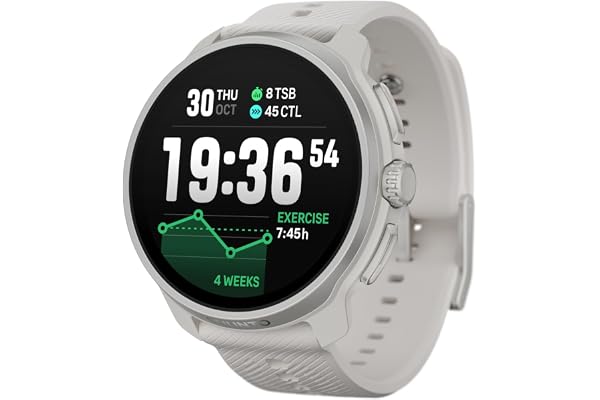 SUUNTO Race 2 Montre de Sport Homme Femme, Tracker d'Activités GPS Running, Bi-Band GNSS, Carte Hors Ligne, Écran Tactile AMOLED, Smartwatch Cardiofréquencemètre Podomètre Altimètre