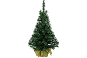 EDM Tannenbaum grün im Jutesack 35cm