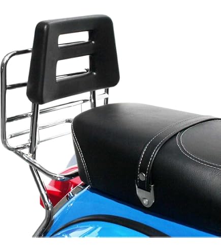 Porte-Bagages Faco 0200/C Chrome Arrière Compatible LML Star & Vespa PX