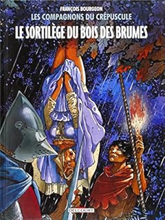 jaquette livre Les Compagnons du crépuscule T1 - Le Sortilège du Bois des Brumes