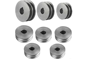 COOKIBLEND V-belt Pulley Bore V-belt Pulley Type A Type Double Slot Cast Iron Pulley Motor Diameter Power Tool Accessories (83 x 30 x 28 mm)