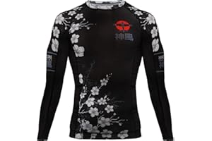Hardcore Training Rash Guard Men's Chemise de Compression Homme MMA BJJ Fitness Arts Martiaux No Gi Grappling Boxe Workout